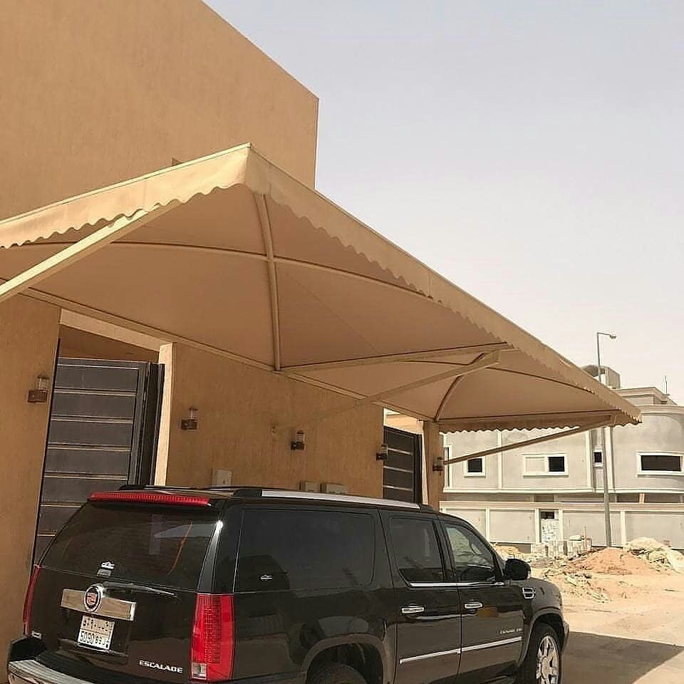 مظلات سيارات بالرياض